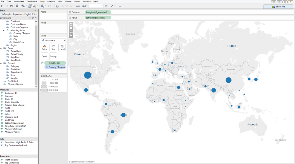Show Show Me Map Show Me How: Symbol Maps - The Information Lab
