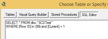 Dyanmic Query Template