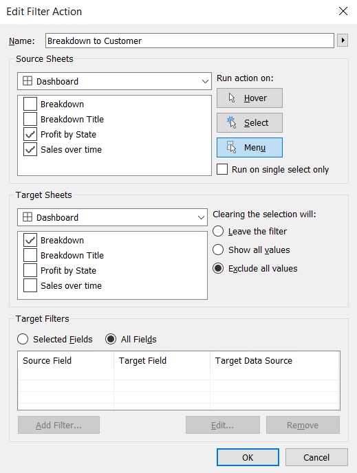 Tableau Use Filter Action Field In Calculations The Information Lab