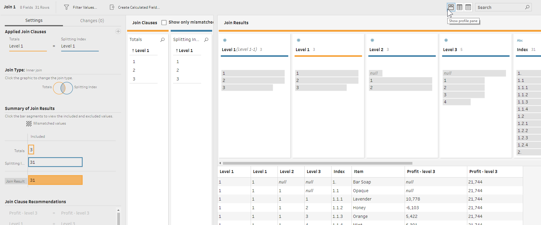 tableau prep 2020.1
