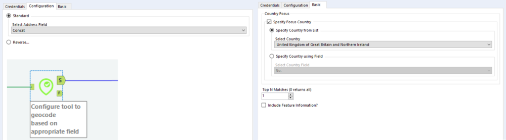 Configuring the TravelTime geocoder